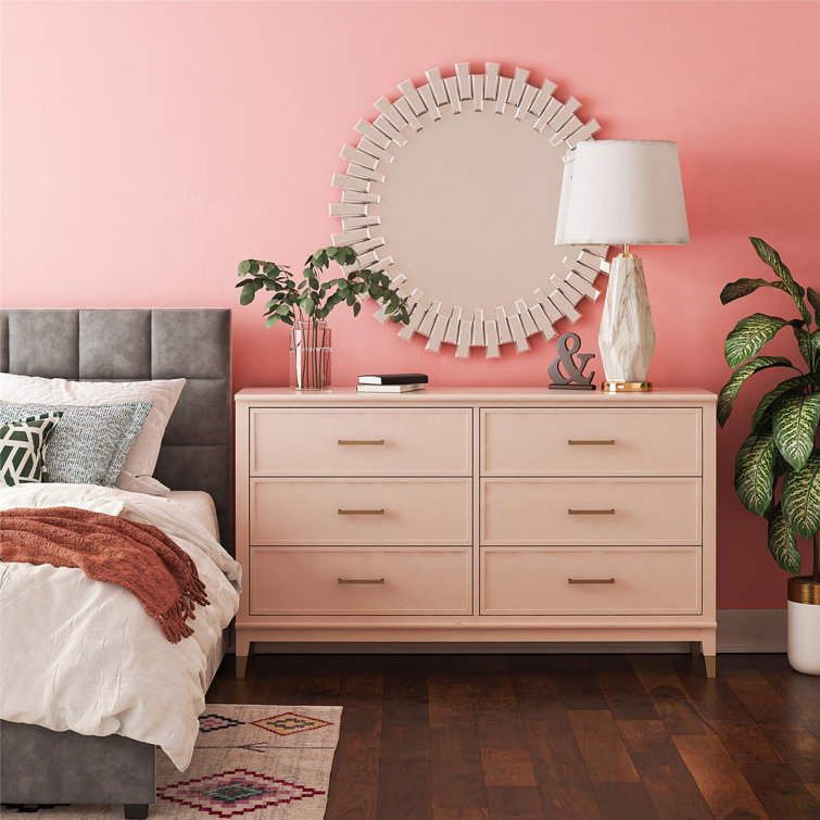 CosmoLiving by Cosmopolitan Westerleigh 6 Drawer 56.77" W Double